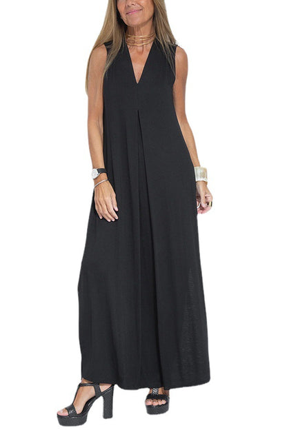 Robe longue noire