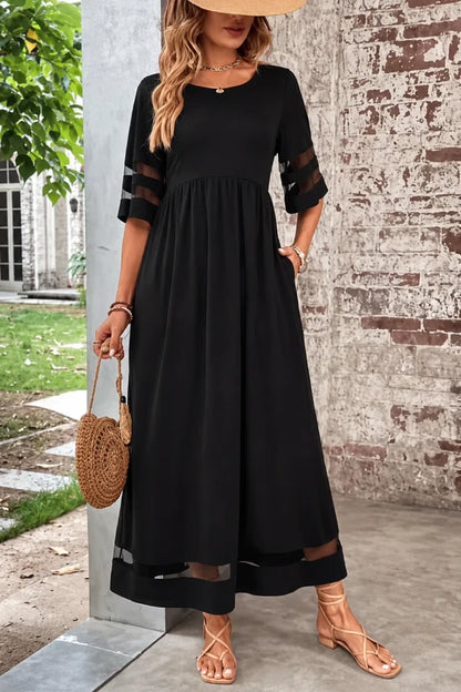 Robe Longue Confort & Élégance Femme
